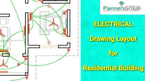 Electrical Drawing Layout for Residential Building MALAYALAM - YouTube