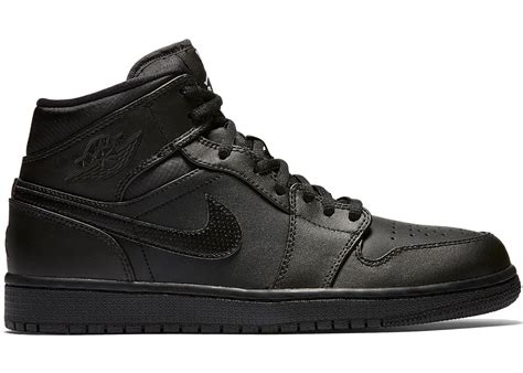 Jordan 1 Retro Mid Black (2017) 男装 - 554724-034 - CN