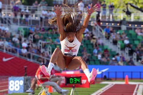 Long jumper Tara Davis on track and field idols, racism in sports ...