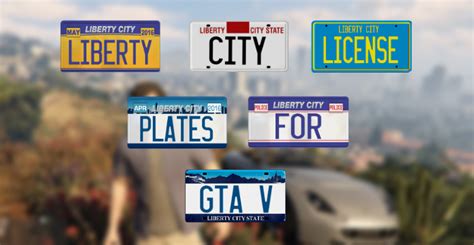 Liberty City (GTA IV) License Plates HD - GTA5-Mods.com