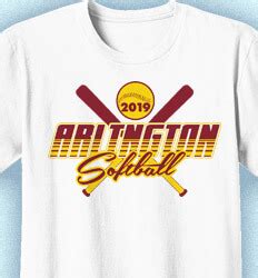 Custom Softball T-Shirt Designs: View 40 NEW Design Ideas. Order w ...