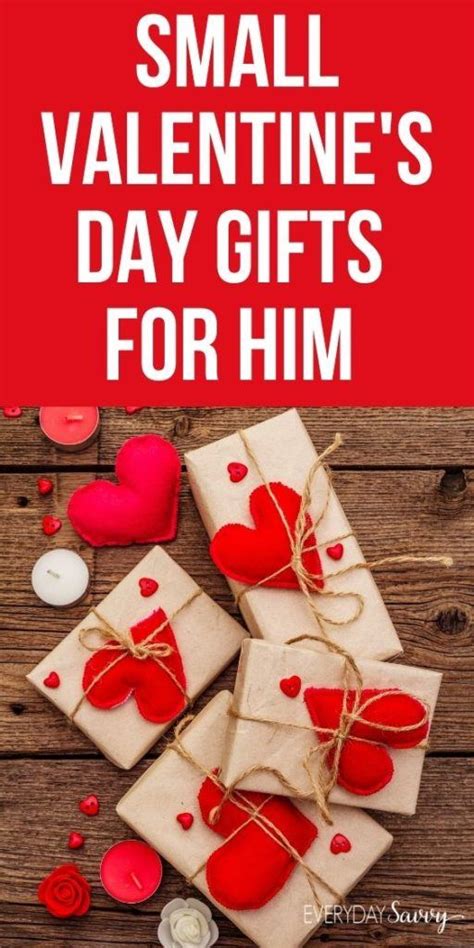 Small Valentine's Day Gifts for Him - Everyday Savvy