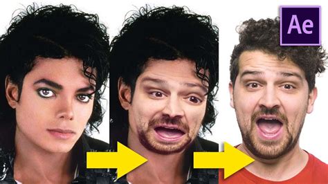 Face Morph Effect From Micheal Jackson (Adobe After Effects) | Cinecom