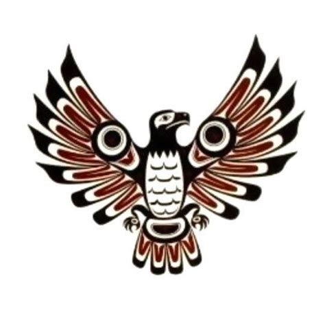 Native American Bird Symbol Tattoo