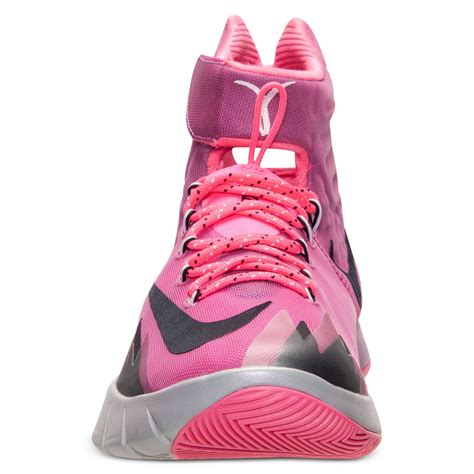 Nike Mens Zoom Hyperrev Basketball Sneakers From Finish Line in Pink ...