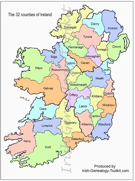 Map Of County Kerry Ireland – secretmuseum