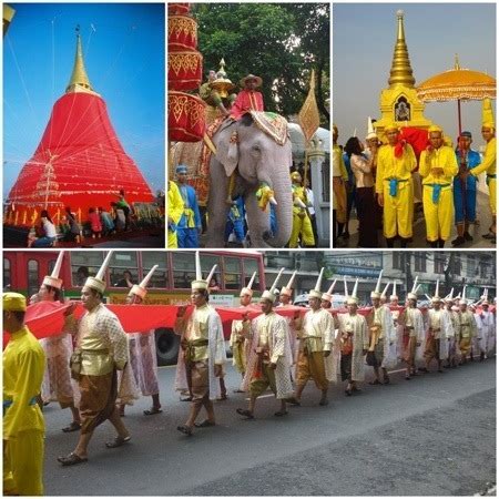 Wat Saket Temple Fair Parade on 21 November – Richard Barrow in Thailand