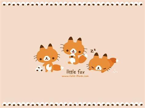 Kawaii Fox Wallpapers - Top Free Kawaii Fox Backgrounds - WallpaperAccess