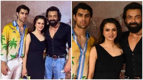 Bobby Deol’s son Aryaman Deol steals the show at Gadar 2 success bash ...