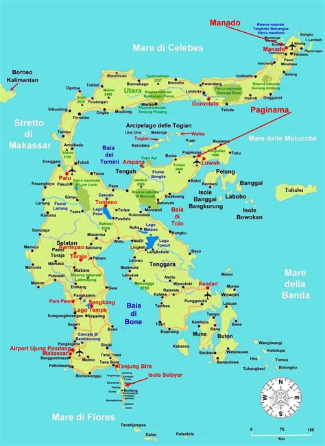 Large Sulawesi Island Maps for Free Download and Print | High ...