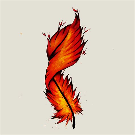 Phoenix Feather by electrikefeel on DeviantArt