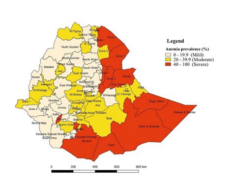 Oromia Region Map Of Ethiopia Regions And Woredas