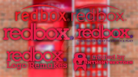 Redbox Logo Remakes by AnthonyTheLogoRemake on DeviantArt