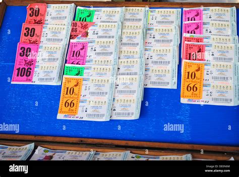 Lottery numbers hi-res stock photography and images - Alamy