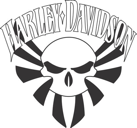 Harley Davidson Stencil Printable