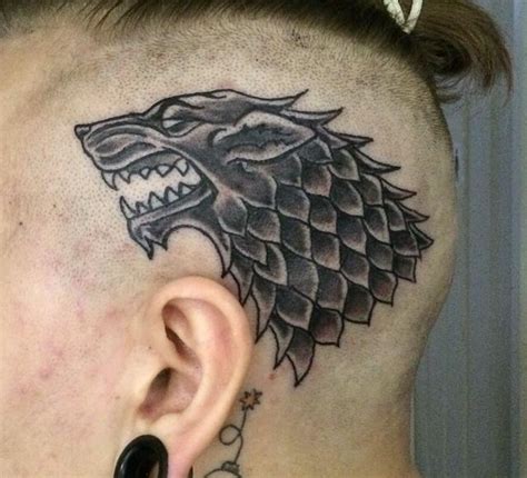 House Stark Sigil Tattoo