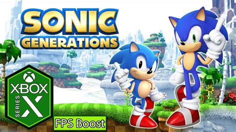 Sonic Generations Xbox Series X Gameplay Review [FPS Boost] - YouTube