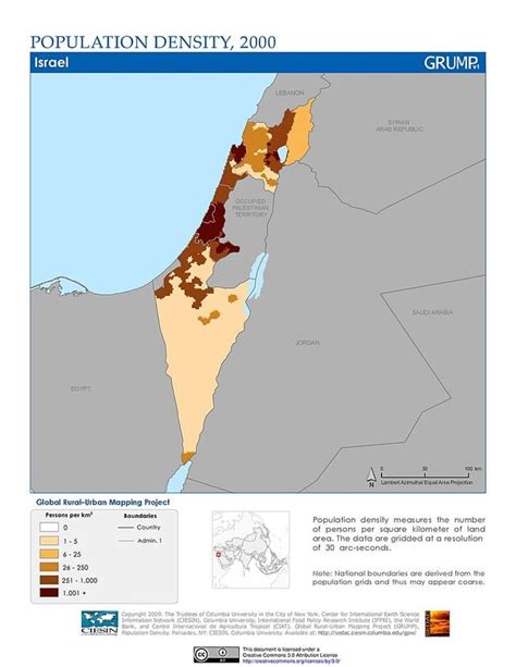 Israel Population Density [791x1024] [OS] : r/MapPorn