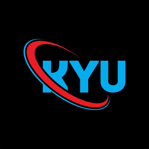 KYU logo. KYU letter. KYU letter logo design. Initials KYU logo linked ...