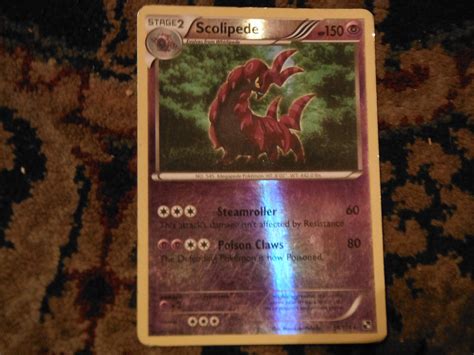 scolipede pokemon card by pokemon-celebi-yay on deviantART