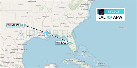 5Y3708 Flight Status Atlas Air: Lakeland to Fort Worth (GTI3708)