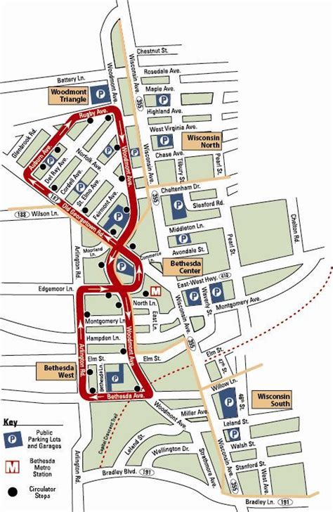 NIH Bethesda Campus Map