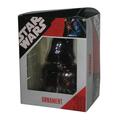 Star Wars Blown Glass (2007) Darth Vader Christmas Holiday Ornament ...