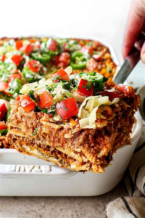 Taco Lasagna (EASY Make Ahead Recipe + VIDEO)