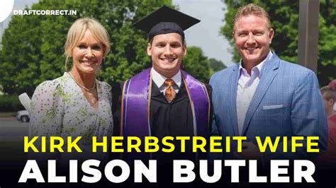 Kirk Herbstreit Wife Alison Butler and Mother of His 4 Sons