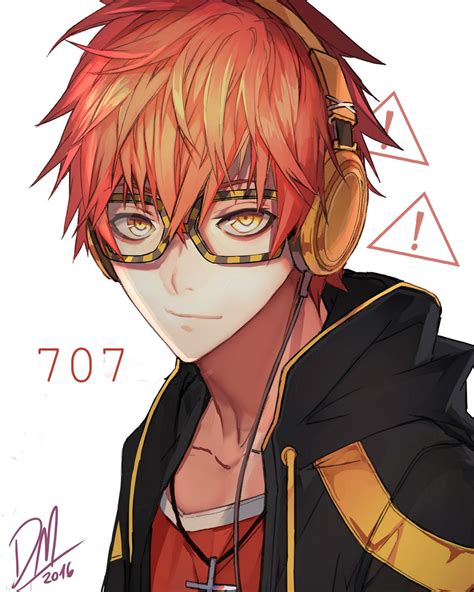 707 (mystic messenger) by Shikaama on DeviantArt