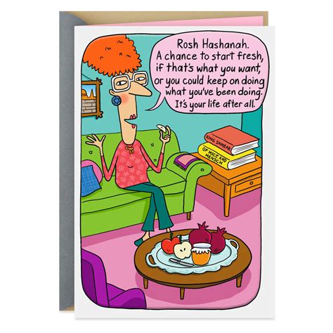 Start Fresh Funny Rosh Hashanah Card - Greeting Cards - Hallmark