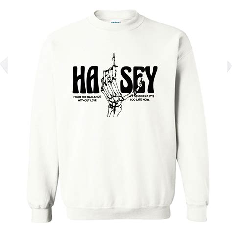 Halsey Merch From The Badlands With Love Halsey Sweatshirt KM ...