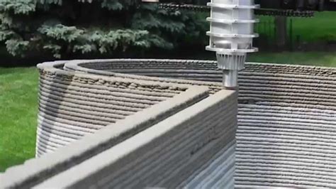 3D Printed Concrete Castle - YouTube