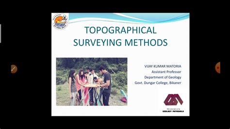 Topographic Survey Methods - YouTube