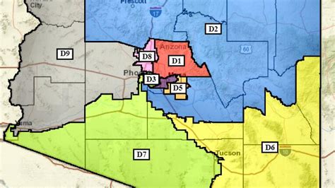 Map: See where Arizona's legislative and congressional districts are ...