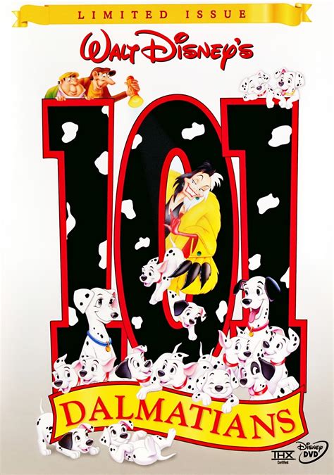 101 Dalmatians - Limited Issue DVD Cover - Walt Disney Characters Photo ...