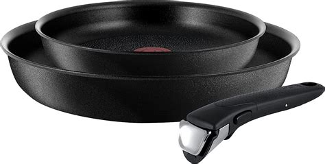 T-Fal Ingenio Expertise Nonstick Cookware Set - Fry Pan, 3 Piece, Black ...