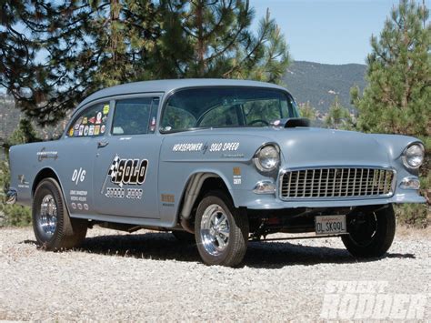 1955 Chevy Gasser - Street Rodder Magazine