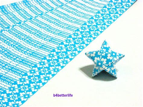 240 Strips Blue Color DIY Origami Paper Folding Kit for - Etsy