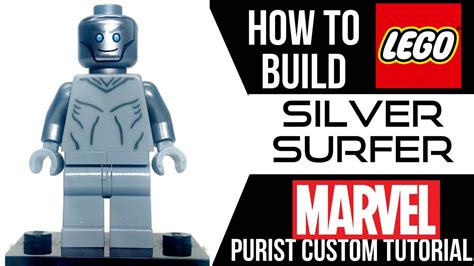 HOW TO Build LEGO SILVER SURFER from Marvel Comics - YouTube