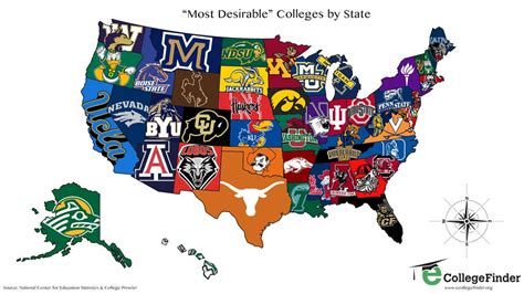 Colleges And Universities Map