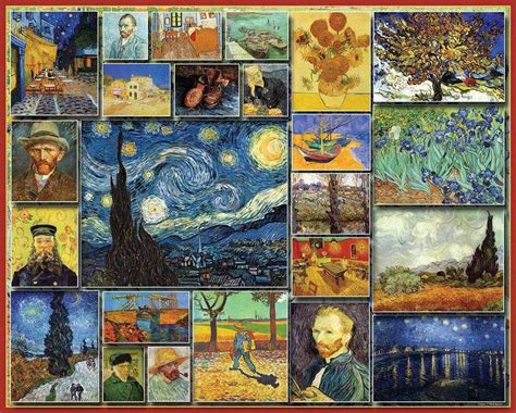 VAN GOGH - 1000 piece Vincent Van Gogh, Diamond Art, Diamond Painting ...