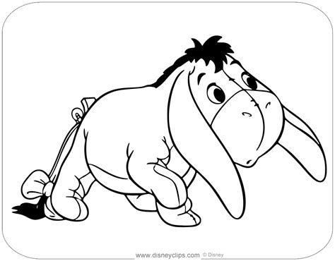 19 Baby Eeyore Coloring Pages - Printable Coloring Pages