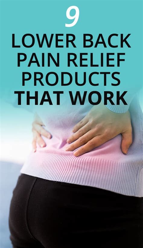 9 Lower Back Pain Relief Products That Work - Coach Sofia Fitness