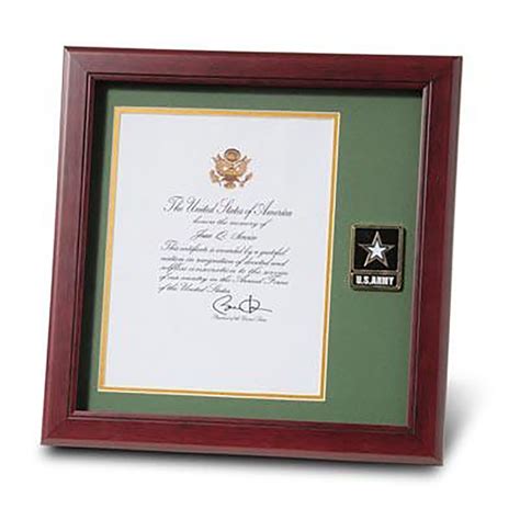 Presidential Memorial Certificate Frame with Medallion — All About Honor