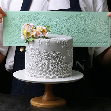 new lace cake silicone mold Wedding Cake Molds Cake lace decoration ...