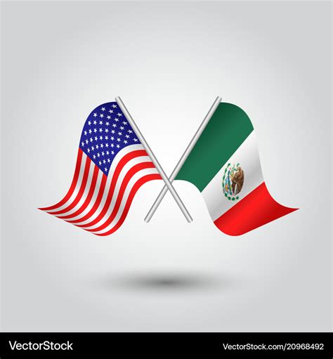 Mexican And American Flag Crossed – flgtjtjbs