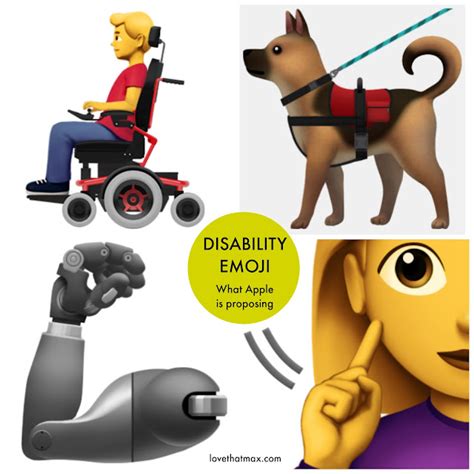 Love That Max : Disability emoji: It's about time