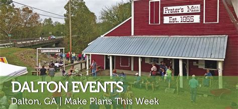 Dalton Events | Make Plans This Week! | Visit Dalton, GA