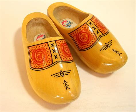 Vintage Dutch Clogs Shoes | Dutch clogs, Clogs, Dutch wooden shoes